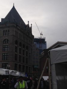 Millennium Tower in the background. Didn't realize you could see it from here. 