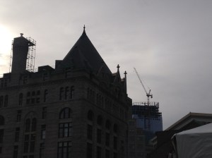 Granary Building with Millennium Tower