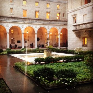 Boston Public Library Courtyard